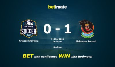 Criacao Shinjuku vs Reinmeer Aomori پیش بینی، شانس و نکات شرط بندی 2025/05/31