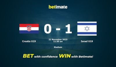 Croatia U19 vs Israel U19 Prediction, Odds & Betting Tips 11/21/2023