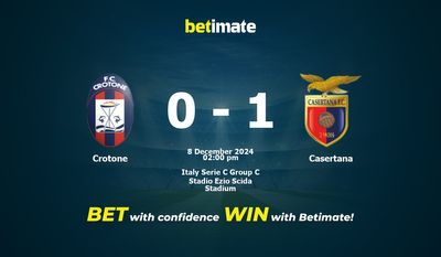 Prediksi, Peluang & Tips Taruhan Crotone vs Casertana 08/12/2024