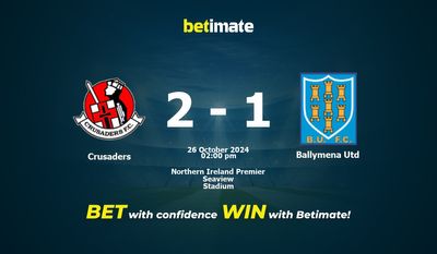 Crusaders vs Ballymena Utd Pronostici, quote e consigli sulle scommesse 26/10/2024