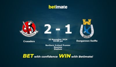 Crusaders vs Dungannon Swifts Pronostici, quote e suggerimenti per le scommesse 30/11/2024
