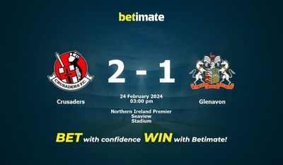 Crusaders vs Glenavon التوقعات، الاحتمالات ونصائح الرهان 24/02/2024
