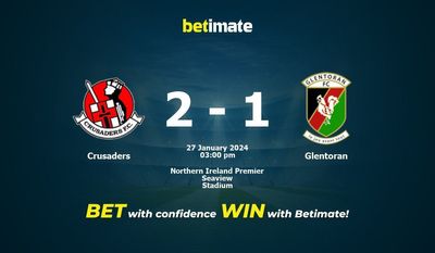 Crusaders vs Glentoran التوقعات، الاحتمالات ونصائح الرهان 27/01/2024