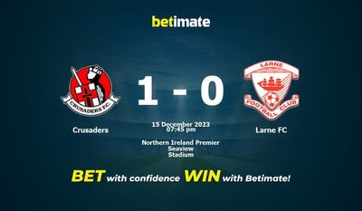 Crusaders vs Larne FC التوقعات، الاحتمالات ونصائح الرهان 15/12/2023