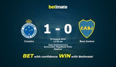 Cruzeiro vs Boca Juniors Prediction, Odds & Betting Tips 08/23/2024
