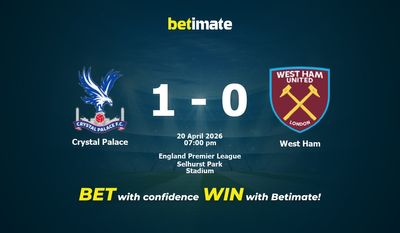 Crystal Palace vs West Ham Prediction, Odds & Betting Tips 04/20/2026