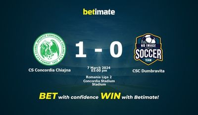 CS Concordia Chiajna vs CSC Dumbravita Prediction, Odds & Betting Tips 03/07/2024