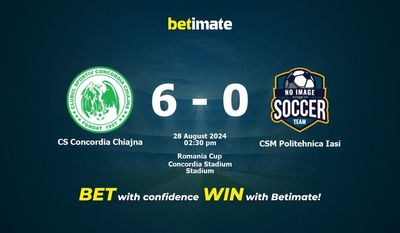 CS Concordia Chiajna vs CSM Politehnica Iasi Prediction, Odds & Betting Tips 08/28/2024