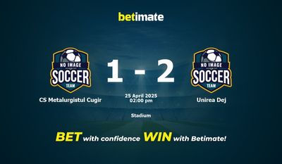 CS Metalurgistul Cugir vs Unirea Dej Prediction, Odds & Betting Tips 04/25/2025