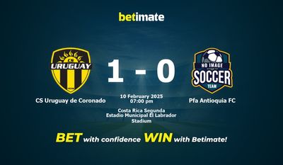 CS Uruguay de Coronado vs Pfa Antioquia FC Prediction, Odds & Betting Tips 02/10/2025