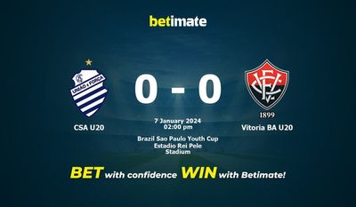 CSA U20 বনাম Vitoria BA U20 ভবিষ্যদ্বাণী, প্রতিকূলতা এবং বাজির টিপস 01/07/2024
