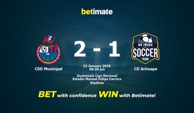 Pronostic, cotes et conseils de paris CSD Municipal vs CD Achuapa 22/01/2025