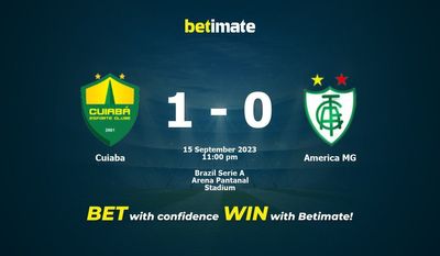 Cuiaba vs America MG Prediction, Odds & Betting Tips 09/15/2023