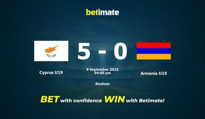 Cyprus U19 vs Armenia U19 Prediction, Odds & Betting Tips 09/09/2023