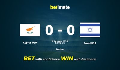 Cyprus U19 vs Israel U19 Prediction, Odds & Betting Tips 10/08/2024