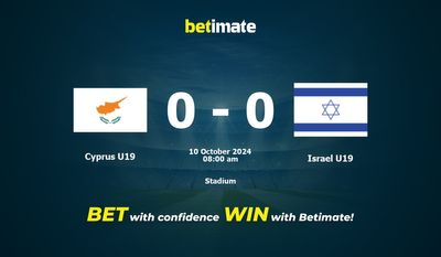 Cyprus U19 vs Israel U19 Prediction, Odds & Betting Tips 10/10/2024