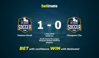 Daejeon Korail vs Changwon City Prediction, Odds & Betting Tips 05/02/2025