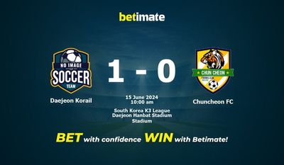 Daejeon Korail vs Chuncheon FC Prediction, Odds & Betting Tips 06/15/2024