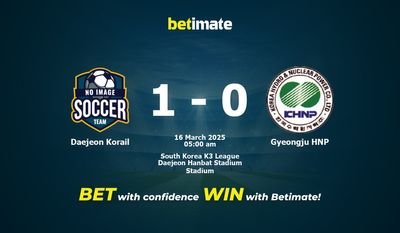 Daejeon Korail vs Gyeongju HNP Prediction, Odds & Betting Tips 03/16/2025