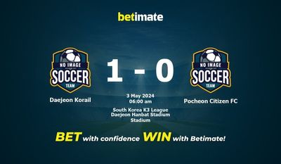 Daejeon Korail vs Pocheon Citizen FC Prediction, Odds & Betting Tips 05/03/2024