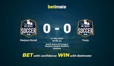 Daejeon Korail vs Yeoju Prediction, Odds & Betting Tips 05/17/2024