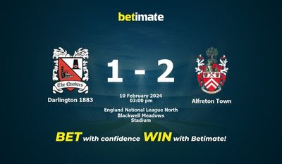 Darlington 1883 vs Alfreton Town التوقعات، الصعاب ونصائح الرهان 10/02/2024