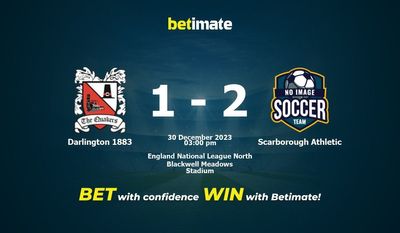 Darlington 1883 vs Scarborough Athletic التوقعات، الصعاب ونصائح الرهان 30/12/2023