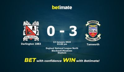 Darlington 1883 vs Tamworth التوقعات، الصعاب ونصائح الرهان 13/01/2024