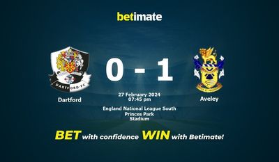 Dartford vs Aveley التوقعات، الصعاب ونصائح الرهان 27/02/2024