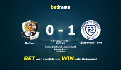 Dartford vs Chippenham Town التوقعات، الاحتمالات ونصائح الرهان 13/02/2024