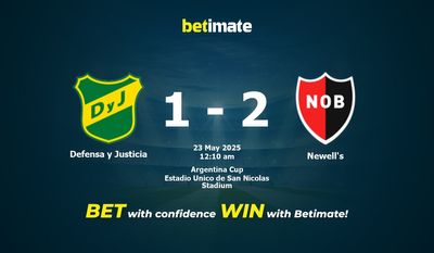 Defensa y Justicia vs Newell's Prediction, Odds & Betting Tips 05/23/2025