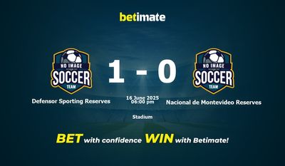 Defensor Sporting Reserves vs Nacional de Montevideo Reserves Prediction, Odds & Betting Tips 06/16/2025