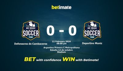 Defensores de Cambaceres vs Deportivo Muniz التوقعات، الصعاب ونصائح الرهان 11/02/2024