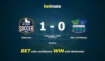 Dekernes vs Misr Lel Makasa Prediction, Odds & Betting Tips 11/06/2023