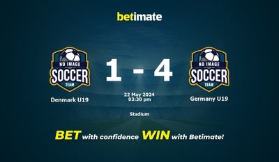 Denmark U19 vs Germany U19 Prediction, Odds & Betting Tips 05/22/2024