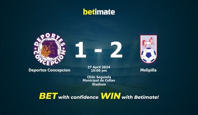 Deportes Concepcion vs Melipilla Prediction, Odds & Betting Tips 04/27/2024