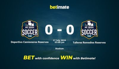 Deportivo Camioneros Reserves vs Talleres Remedios Reserves Prediction, Odds & Betting Tips 07/17/2024