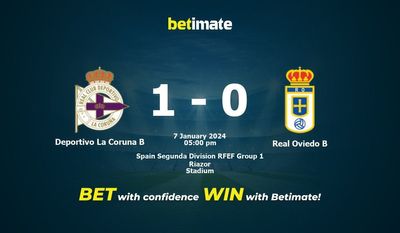 Deportivo La Coruna B vs Real Oviedo B 预测、赔率和投注技巧 01/07/2024