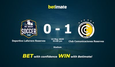 Deportivo Laferrere Reserves vs Club Comunicaciones Reserves Prediction, Odds & Betting Tips 05/22/2025