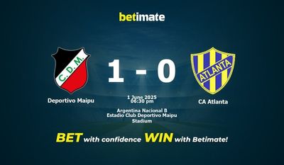 Deportivo Maipu vs CA Atlanta Prediction, Odds & Betting Tips 06/01/2025