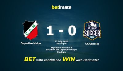 Deportivo Maipu vs CA Guemes Prediction, Odds & Betting Tips 07/27/2025