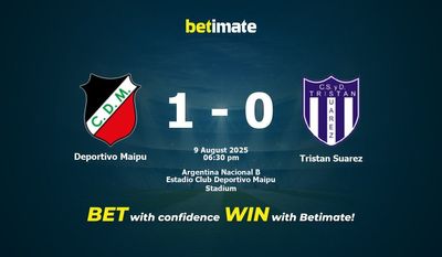 Deportivo Maipu vs Tristan Suarez Prediction, Odds & Betting Tips 08/09/2025