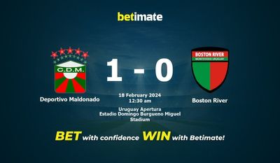 Deportivo Maldonado vs Boston River التوقعات، الصعاب ونصائح الرهان 18/02/2024