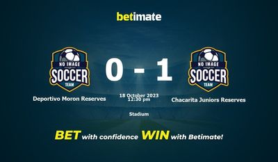Deportivo Moron Reserves vs Chacarita Juniors Reserves Prediction, Odds & Betting Tips 10/18/2023