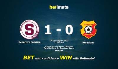 Deportivo Saprissa vs Herediano التوقعات، الصعاب & نصائح الرهان 17/12/2023