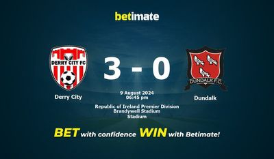 Derry City vs Dundalk Prediction, Odds & Betting Tips 08/09/2024