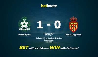 Dessel Sport vs Royal Cappellen التوقعات، الاحتمالات ونصائح الرهان 02/03/2024