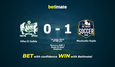 Difaa El Jadida vs Mouloudia Oujda پیش بینی، شانس و نکات شرط بندی 2023/06/14