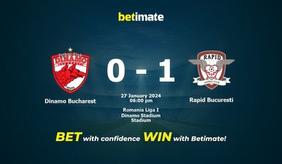 دينامو بوخارست vs Rapid Bucuresti التوقعات، الصعاب ونصائح الرهان 27/01/2024
