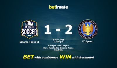 Dinamo Tbilisi II vs FC Spaeri Prediction, Odds & Betting Tips 05/02/2025